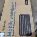 VIZ-PRO Dry Erase Board/Magnetic Whiteboard, 72 x 40 Inches, Large Wall Mounted Board for School Office and Home