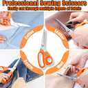 Sewing Kit for Adults,Maxfanay Needle and Thread Kit for Sewing,Professional Sewing Supplies Accessories with Tailor Scissors,43XL Thread,30 Needles,Yarn Snips and More for Travel Home Beginners