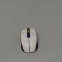 RAPIQUE Bluetooth Wireless Mouse - (BT1/BT2+USB) Tri-Mode High Performance, Rechargeable, Multi-Device Compatible with PC/Laptop/Computer/MacBook/iPad Air Pro (Blue and White)