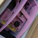Hat Press, Hat Press Heat Machine for Caps, Hat Heat Press with 2 Platens and HTV Iron On for Vinyl, Sublimation, Heat Transfer (Pink)