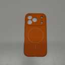 Miracase Magnetic for iPhone 17 Pro Case, Compatible with MagSafe, Integrated Silicone Camera Control Cover, 3.0mm Thicken Shockproof Drop Protection Phone Case for 17 Pro,Orange