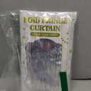 2 Pack Tinsel Backdrop, 3.28 FT x 7.05 FT Birthday Party Decorations, Silver Party Streamer Fringe Curtains Foil Backdrop, Metallic Silver Photo Props Party Supplies Party Decor