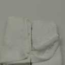 NICETOWN White Sheer Linen Curtains for Living Room, Rod Pocket & Back Tab Sweep to Floor Window Treatments Semi Sheer Drapes Privacy for Patio Door/Hall, 2 Panels, W52 x L95