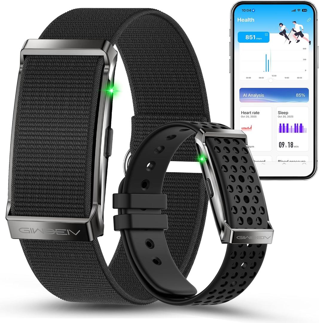 Smart Bracelet for Women and Men, Health Fitness Trackers with Heart Rate, Sleep Monitor, Blood Oxygen/Stress/Calorie/Step Tracker, Bracelet Smart Band, Health Tracker Fitness Bands,170+ Sports Modes