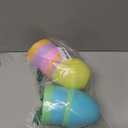 JOYIN 6 Pcs Large Pastel Easter Eggs, 6 Inches Jumbo Plastic Eggs Fillable for Easter Themed Hunt Colorful Basket Stuffers Fillers Filling Treats Party Favor Classroom Prize Supplies