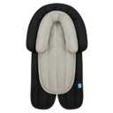 COOLBEBE Upgraded 2-in-1 Baby body Supports for Newborn Infant - Extra Soft Breathable Car Seat Insert Cushion Pad, Perfect for Car seat, Stroller, Swing, Bouncer, Black