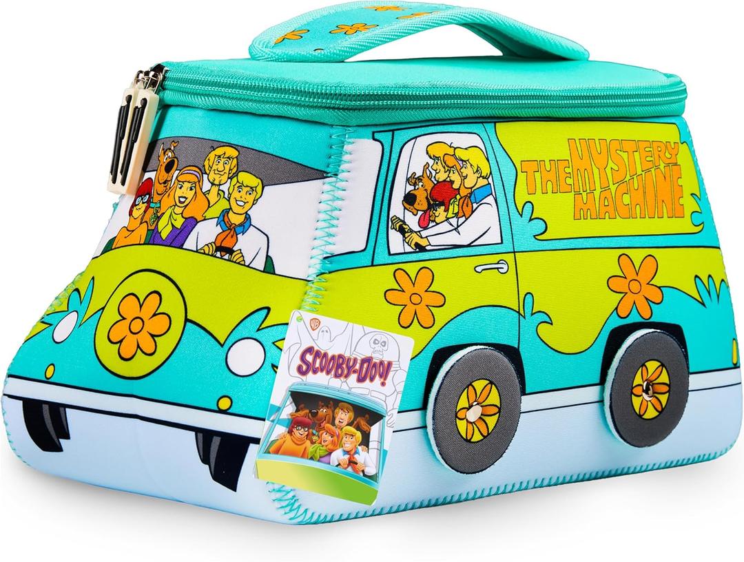 Get Trend Scooby Doo Toiletry Bag, Travel Essentials, Girls Makeup Bag Airplane, Cruise Essentials, Travel Accessories, Gifts for Women, Teens (Multi Scooby) (11.4x9x6.3inch)