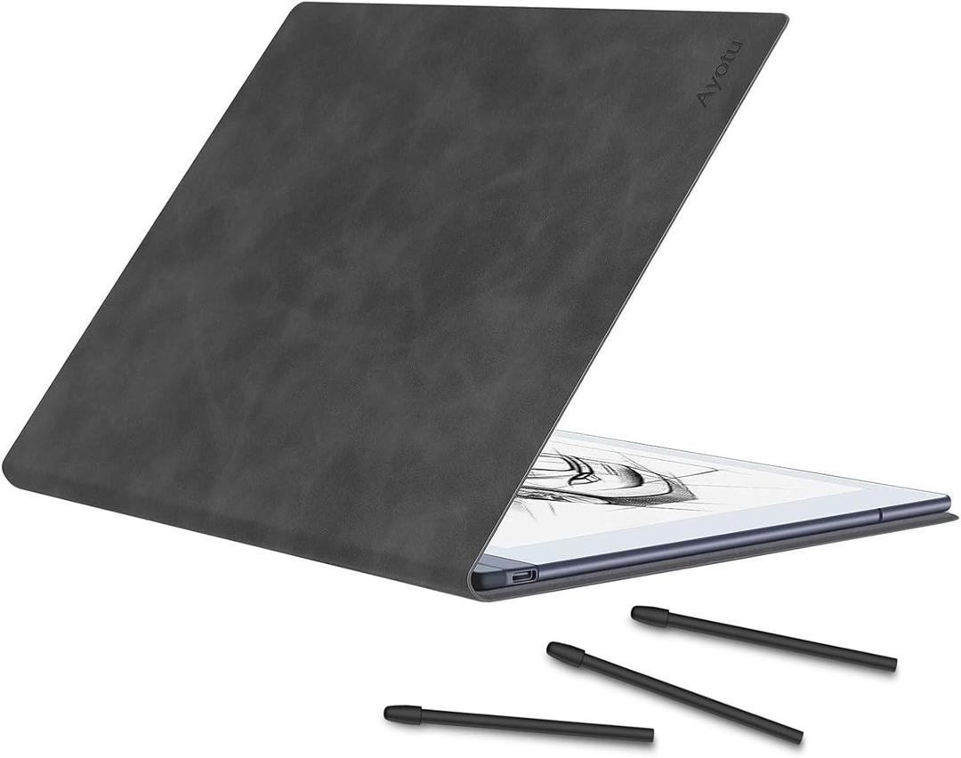 Ayotu Case for Remarkable 2 Paper Tablet 10.3" 2020 Released, Premium PU Leather Cover with Bulit-in Magnet, Book Folio Design with Pen Holder (Exclusive Templates Provided)