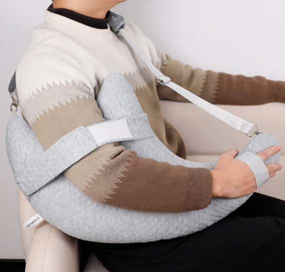 Rotator Cuff Pillow, Post Shoulder Surgery Pillow for Sleeping or Sitting, Shoulder Pain Pillows for Arm Surgery Recovery, Side Sleeper Pillows for Arm Pain and Relie
