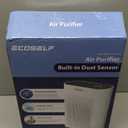 Powerful Air Purifiers for Home Large Room Up to 2400 Ft with Air Quality Monitor 20dB Sleep Mode, Air Purifier for Bedroom Office Living Room HAP602 No WF) (Eggshell)