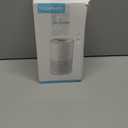 Air Purifiers for Bedroom, FULMINARE H13 True HEPA Air Filter, Quiet Air Cleaner With Night Light, Portable Small Air Purifier for Home, Office, Living Room (White)