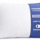 Continental Bedding Harmony White Goose Down Pillow 550 Fill Power Soft Loft 100% Cotton 300 Thread Count Shell Standard Size 1 Pack Made in USA