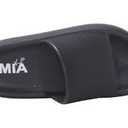 Mia Kids Little/Big Girl's Little-Lexa Slides Waterproof Sandals Black, Size 9