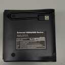 Gotega External DVD Drive, USB 3.0 Portable +/-RW, DVD Player for CD ROM Burner Compatible with Laptop Desktop PC Windows Linux OS Apple Mac Black