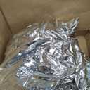 Inflatable Mirror Ball,Reusable Mirror Ball Large Event Decoration PVC Ball for Party,Concerts,Stage,Wedding Decorations - No Pump Included(Silver, 1pcs0.6m)