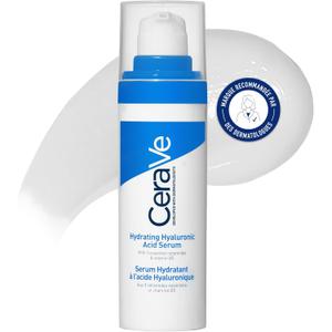 CeraVe Hydrating Hyaluronic Acid Face Serum | 30 mL | Nourishes, Hydrates & Soothes | For All Skin Types
