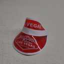 Forum Novelties 72875 Las Vegas Visor, One Size, Red, Pack of 1
