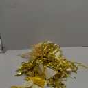 White Gold Champagne Party Decorations - 23pcs Tissue Pom Poms Streamers,Christmas Wedding Engagement Tassel Garland Banner,Bachelorette Neutral Birthday Baby Bridal Shower Decor Lasting Surprise