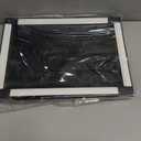 BAFLOTEX Adjustable Window Screens Expandable 2 Ways Expandable Window Screen 10" Height*14" Width-24" Width with White Frame for House Windows 2 Pack of Small Screens