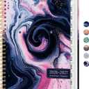 2 x ZOTIA Planner 2026-2027 Weekly & Monthly Calendar Planner Jul 2026-Jun 2027 | Pink Vortex, 6.3" x 8.5", Cute Hardcover Student Teacher Planning Agenda Book with Tabs, Perfect for Office School Supplies
