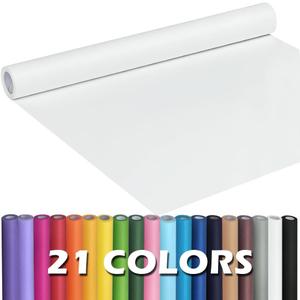 PerkHomy White Kraft Paper Roll 17.5" x 960" (80') for Gift Wrapping Bouquet Flower Art Painting Craft Writing Packaging Shipping 80GSM 55LB (White, 17.5" x 80')