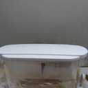 PUR PLUS 30-Cup Water Filter Dispenser with 1 Lead-Reducing PUR PLUS Filter, Dishwasher Safe, Powerful Filtration, Large Capacity with Slim, Space-Saving Design, White (DS1811Z)