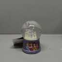 Silver Buffalo Disney Princess Castle Featuring Cinderella, Aurora, Belle, Ariel, and Jasmine Light Up Snow Globe, 100mL
