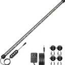 SEAOURA Led Aquarium Light with Timer, Submersible Aquarium Plant Light, Fish Tank Light with Auto On/Off, 3 Lighting Modes, Adjustable Brightness (26.8 in for 28-52inch Planted Tank), 14W