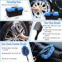 TTRCB 27Pcs Car Detailing Kit, Car Cleaning Kit, Car Detailing Brush Set, Drill Brush Set, Car Detailing Brushes, Car Wash Kit, Car Accessories, Car Cleaning Supplies for Interior, Exterior, Wheels