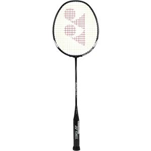 Yonex Badminton Racket Muscle Power Series with Full Cover High Tension Pre Strung Racquets (Black/White)