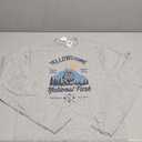 Vintage Retro Yellowstone National Park Hiking Long Sleeve T-Shirt (Small)