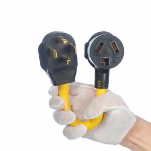 CAMPELIFY Dryer Adapter 4 Prong to 3 Prong 30 Amp 250V NEMA 14-30P to 10-30R Plug Converter,12-Inch STW Cord for Old 3-Prong Dryer to New 4-Prong Outlet
