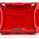 NANUK Nano Series 330 Ultra Resistant Polycarbonate Waterproof Protective Case, Red (Large)