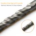 Meccion SDS Plus Rotary Hammer Drill Bits 1-1/8" x 13.8" Professional Tungsten Cross Tip Rotary Impact Drill bit for Masonry, Brick, Concrete, Walls, Brick, Marble, Stone