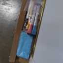 Magnetic Whiteboard, 24"x18" Gold Aluminum Frame Dry Erase White Board for Wall, Hanging Wipe Board with 6 Magnets, 4 Markers & 1 Eraser for Home, Office, School