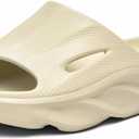 Recovery Slides for Men and Women - Orthopedic Sandals with Arch Support & Thick Cushion, Plantar Fasciitis Slippers, Lightweight Non-Slip Slides for Post-Workout Recovery