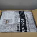 zesthome 8x10 Area Rugs for Living Room, Non-Slip Backing Washable Rug, Modern Abstract Area Rug, Stain Resistant Rugs for Bedroom, Ultra-Thin Large Area Rugs, Area Rug 8x10 (Grey)