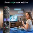 Magic Remote for LG-Smart-TV-Remote-Control-Replacement with Pointer and Voice Function,Compatible with LG 2021/2022/2023/2024 UHD OLED QNED NanoCell 4K 8K Smart TV