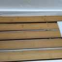 Gashell Wire Shelf Covers, Bamboo Wire Rack Covers for Pantry, Closet (5pcs, 40" W x 12" D)