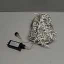 100 LED String Lights Indoor Bedroom, 8 Modes Warm White Christmas Lights Plug in, 33ft Connectable Room Fairy Twinkle Light Outdoor for Mirror Room Home Garden Xmas Tree