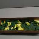 U'Artlines 3 Pack Artificial Yellow Rose Vines Floral Garlands Total 19.5 Ft Fake Vine Silk Flower Garland for Indoor Outdoor Home Wedding Arch Garden Wall Decoration (Set of 3)