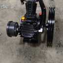 Cast Iron Twin Cylinder Air Compressor Pump Replacement, 145PSI 4HP, 8Bar