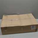 Juexica 4 Sets Outdoor Patio Chair Cushions Seat High Back Tufted Pillow Replacement Rocking Chair Cushions Pads for Patio Summer Seasonal Indoor Home Office(Black) (17 x 17 Inch)