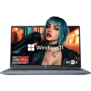 2025 Laptop with AMD Ryzen7 8-core Processor(Up to 4.3GHZ),MD Radeon Graphics,16GB DDR4 RAM 512GB SSD,WiFi 6,15.6 inch IPS Display,Type-C,Micro SD,Webcam,Windows 11 Slim Laptop Computers