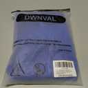 Dwnval Womens Basic Summer Short Sleeve Crewneck T Shirt Raglan Ribbed Knitted Slim Fit Casual Going Out Tops (Blue, L)