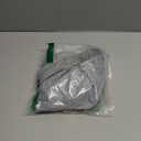 IDOMIK Dog Recovery Suit,Dog Leg Sleeve to Stop Licking Rear Legs,Thigh Wound Protective Sleeve,Male Female Pet Surgical Clothes,Doggy Surgical Suit with Pants Cover,Cone Collar Alternative,Grey,L