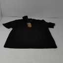 PJ PAUL JONES Polo Shirts for Men Short Sleeve Casual Knit Waffle Texture Polo Golf Shirt (Small, Black)