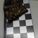 Magnetic Chess Game & Digital Clock Timer Set - Professional and Portable, 14" x 14" Travel Chess, Board Games