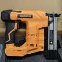 Brad Nailer for Dw 20V Battery,2 in 1 Nail Gun & Staple Gun with 1000 Nails &1000 Staples,18 Gauge Nail Gun for Wood CarpentryBattery Not Included