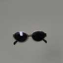 livho 2025 Trendy Oval Sunglasses - Stylish Polarized Shades for Everyday - Retro Metal Frames
